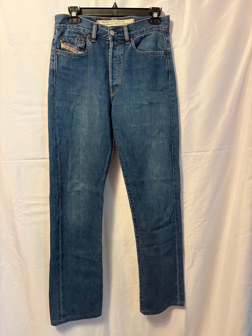 Diesel Blue Jeans Slim Straight Denim Women's size 29